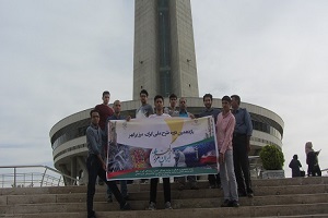 بازدید از برج میلاد و کاخ سعدآباد توسط دانشجویان استان سمنان