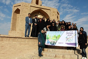  بازدید دانشجویان خراسان جنوبی از آثار و ابنیه تاریخی خوسف