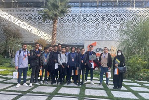 دانشجویان دانشگاه خوارزمی از مجتمع تولیدی-تحقیقاتی سیناژن بازدید کردند