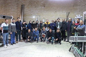 بازدید دانشجویان دانشگاه زنجان از شرکت ماشین سازی سپنتا